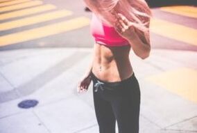 Exercises for weight loss of the abdomen and sides